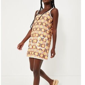 Tnuck Beach Twiggy Buds Mini Terry Dress Coverup